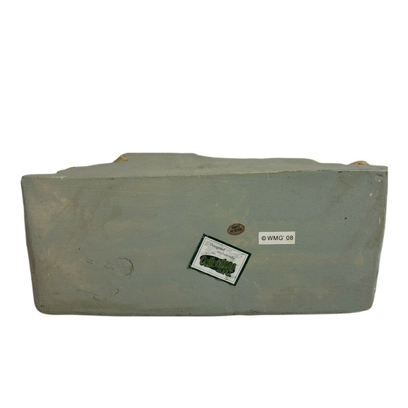 Country Farmhouse Mice Mouse Sleeping on Corn on the Cobb Ceramic Bookends - Picture 6 of 10